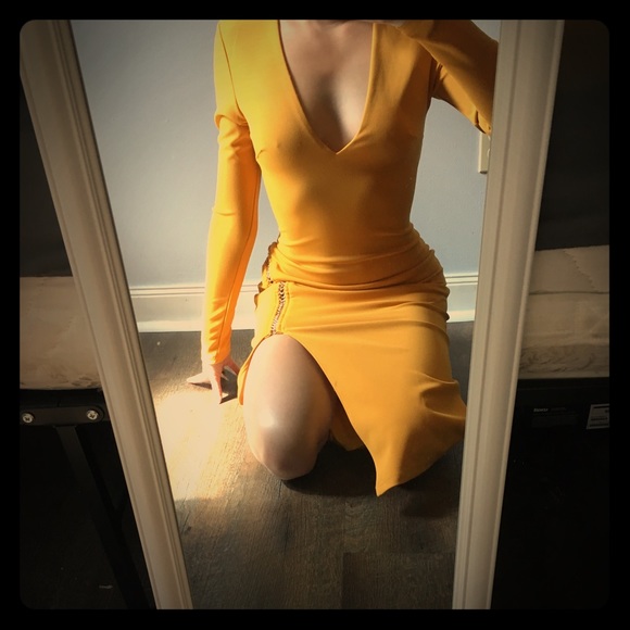 Hot Miami Styles Dresses & Skirts - Gorgeous Yellow Dress